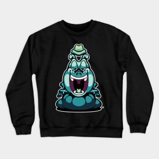 pig head Crewneck Sweatshirt